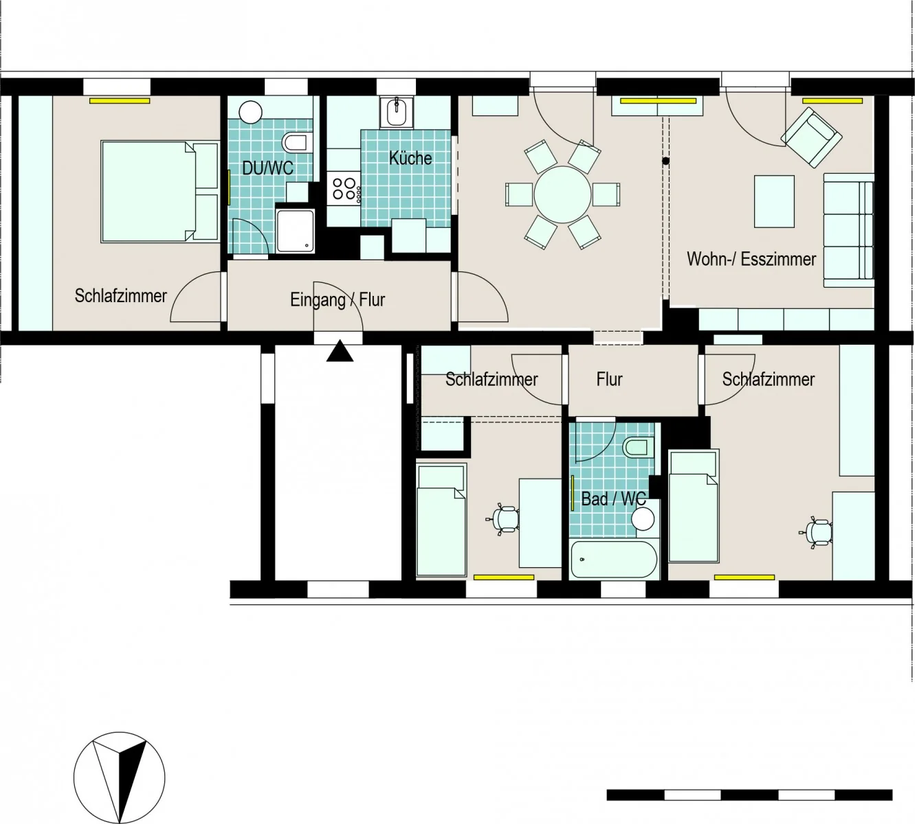FVK18 – Grundriss Wohnung