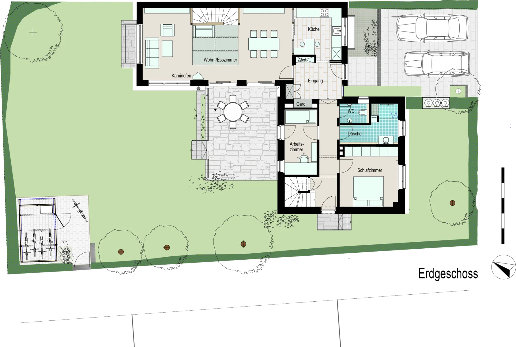 WBS9 – Grundriss Erdgeschoss