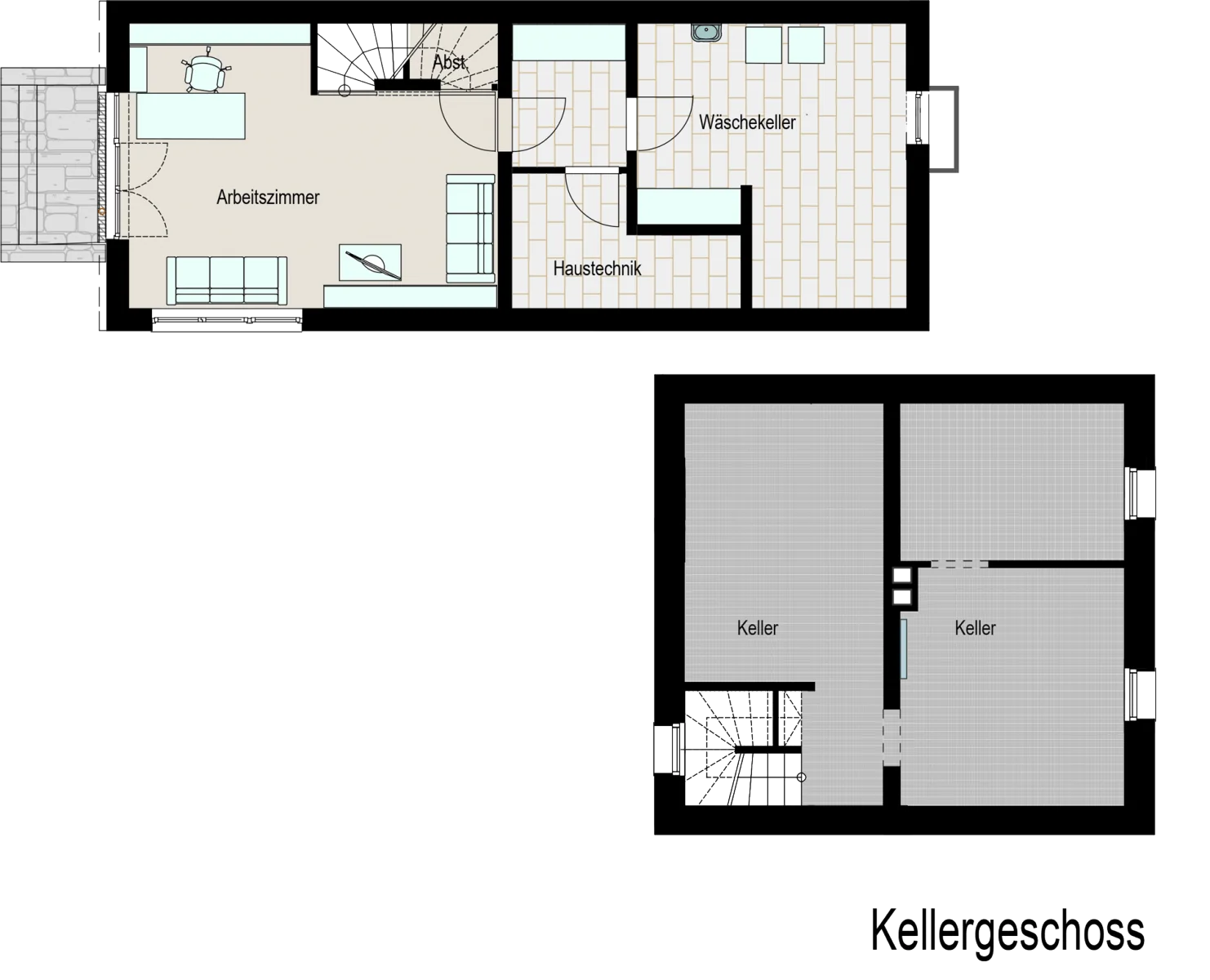 WBS9 – Grundriss Kellergeschoss